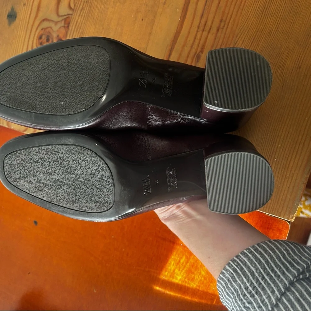 Zara Dark Brown Women's Heels - Picture 7 of 7